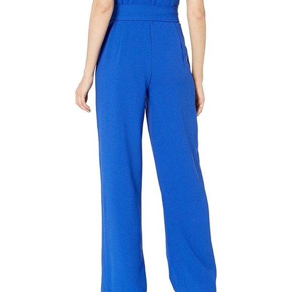 New Nine West Royal Blue Flyaway Pantsuit Sz 8 - Picture 2 of 6